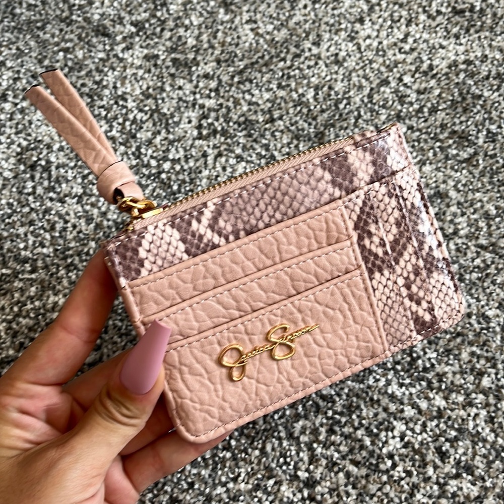Jessica Simpson pink wallet